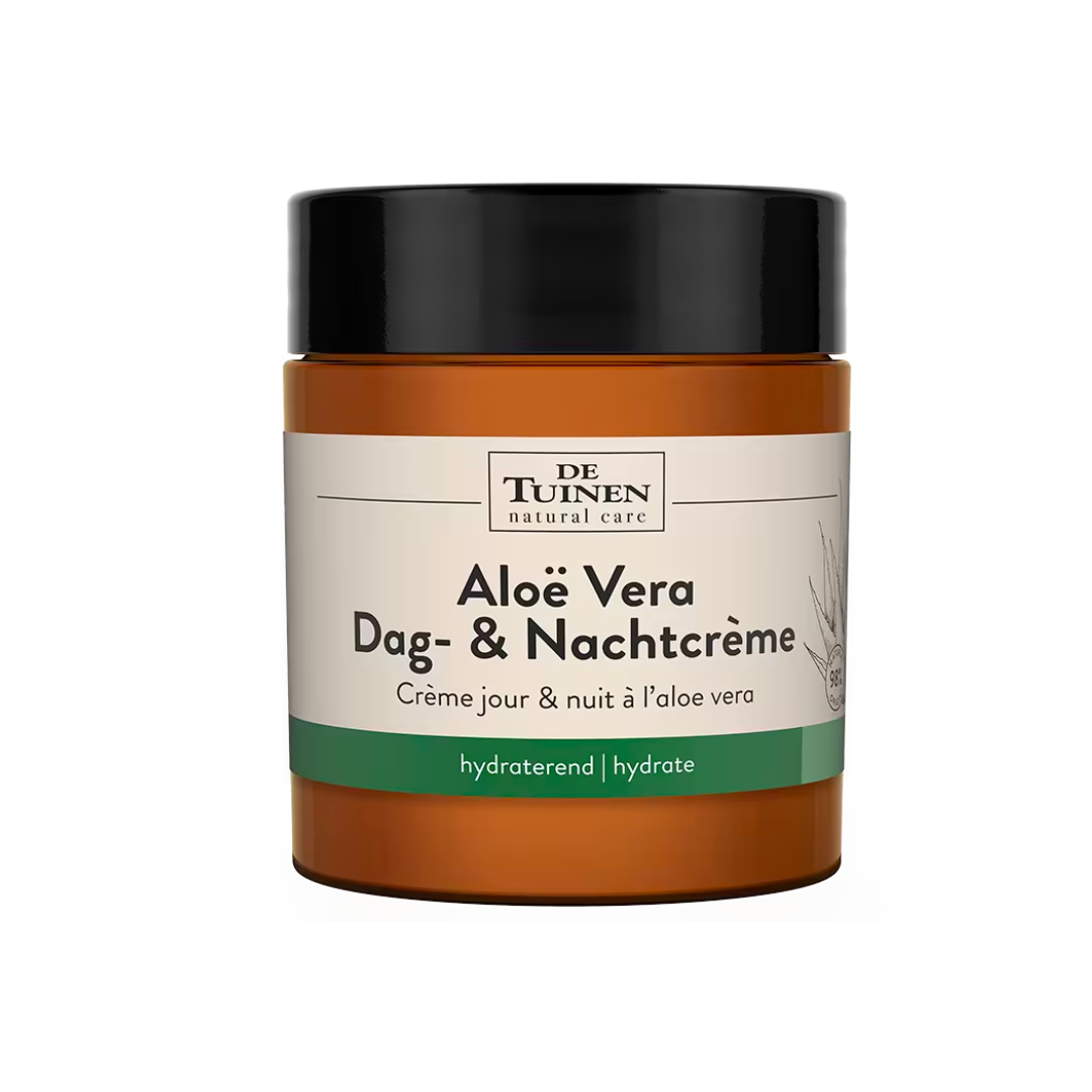 de tuinen, aloe vera, dag en nacht creme, moisturizer