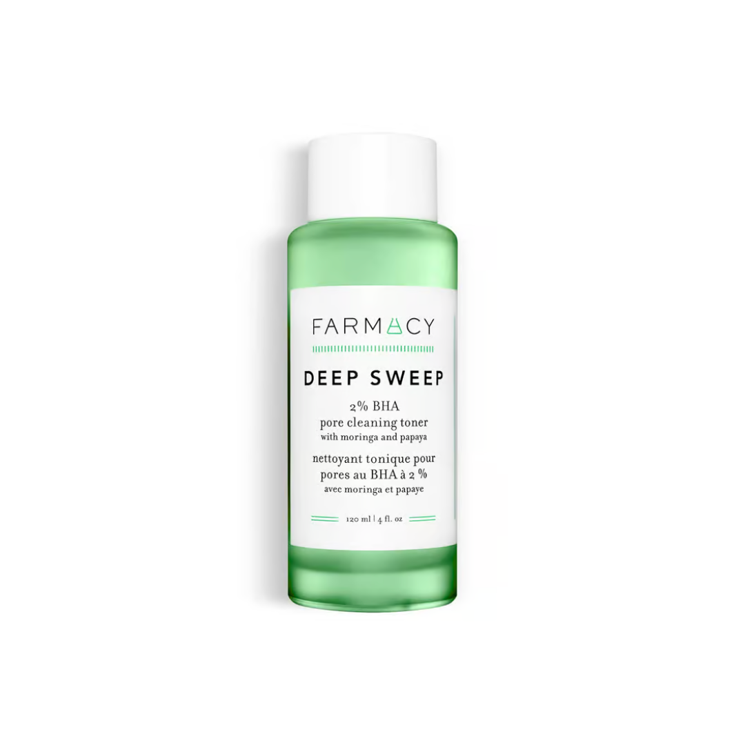 toner, farmacy deep sweep, skincare